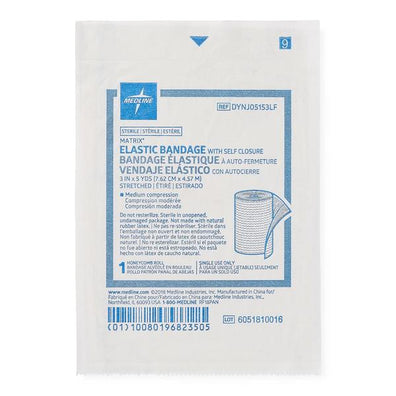 Bandage Matrix 3"x5yd Stretch Elastic Self Closure LF Sterile 20/Ca - Surgical Supplies NY